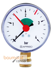AFRISO Heizungsmanometer HZ 63 AFRISO Heizungsmanometer HZ 63