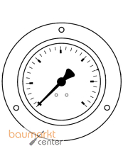 AFRISO Rohrfeder-Standardmanometer