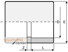 Aliaxis Muffe, PVC-U d 125, MA1 Auslaufartikel