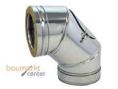 Bertrams DW-D Segmentbogen 90 Grad, d:500