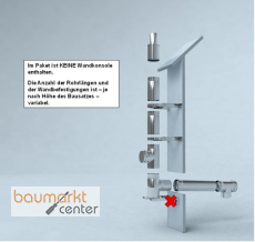 Bertrams Polyline LAS Kompl.paket-Außenwand 7m Bertrams Polyline LAS Kompl.paket-Außenwand 7m
