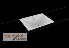 KA Einbauwaschtisch SILENIO Mod.3037, KA Einbauwaschtisch SILENIO Mod.3037,