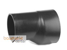 Aliaxis Reduktion f.PE Abfluss d 315/200 lang exzentrisch schwarz