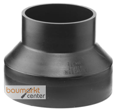 Aliaxis Reduktion f.PE Abfluss d 40/32 zentrisch schwarz