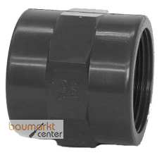 Aliaxis Überg.muffe PVC-U MIFV d 63 x 2" PN16 Klebmuffe/Gewindeanschluss Aliaxis Überg.muffe PVC-U MIFV d 63 x 2" PN16 Klebmuffe/Gewindeanschluss