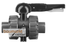 Aliaxis 2-Wege Kugelhahn PVC-U VKD d110 FKM Klebstutzen VKDDV-FKM Aliaxis 2-Wege Kugelhahn PVC-U VKD d110 FKM Klebstutzen VKDDV-FKM