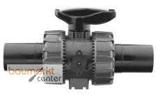 Aliaxis 2-Wege Kugelhahn PVC-U VKD d63 EPDM PE100-LS-Stutzen SDR11 VKDBEV-EPDM Aliaxis 2-Wege Kugelhahn PVC-U VKD d63 EPDM PE100-LS-Stutzen SDR11 VKDBEV-EPDM