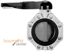 Aliaxis PVC-U Univ.-Industr.-Endabsperrklappe d225 Handhebel FKM FKOV-END-FKM Aliaxis PVC-U Univ.-Industr.-Endabsperrklappe d225 Handhebel FKM FKOV-END-FKM