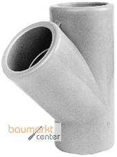 Aliaxis T-Stueck ABS YIA 25mm 45 Grad mit Klebemuffe