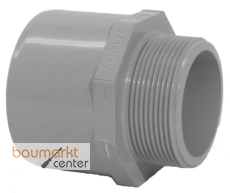 Aliaxis Ü-Muffennippel PVC-C AG R2xd63 Klebmuffe/-stutzen n.f.Kunststoffg KIFC Aliaxis Ü-Muffennippel PVC-C AG R2xd63 Klebmuffe/-stutzen n.f.Kunststoffg KIFC