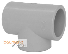 Aliaxis T-Stueck PP TIM 90 Grad 40mm zum Muffenschweissen