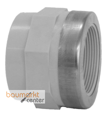 Aliaxis Uebergangsmuffe PP MIMM 25mm x 3/4" mit Schweissenden