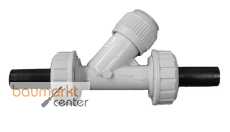Aliaxis Schrgsitz-Rckschlagventil PP, PE-LS Stutzen PE 100, SDR 11 VRUBEM/EPDM d 32