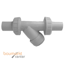 Aliaxis Schraegsitz-Schmutzfaenger m.PP-LS Stutzen RVUBM/EPDM d 40
