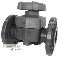 Aliaxis Membranventil m.Festflanschen PP VMOM/EPDM d 110