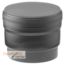 Aliaxis Steckmuffe f.PE Abfluss d 63 mit Dichtung