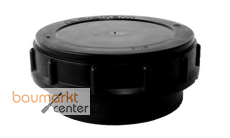 Aliaxis Schraubdeckel f.PE Abfluss d 75 kurz fr Reinigungsrohr