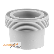 Aliaxis Einschraubteil PP-H 40 x 2" SDR 11 kurz formgespritzt z.Stumpfschweissen