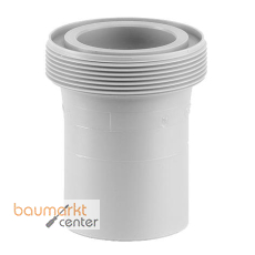 Aliaxis Einschraubteil PP-H 32 x 1 1/2" SDR 11 lang formgespritzt z.Stumpfschweissen