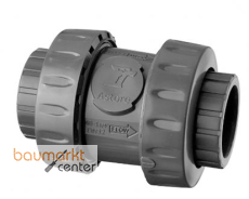 Aliaxis Kugelrückschlagventil PVC-U d32 EPDM Klebmuffe ARIV-V-EPDM Aliaxis Kugelrückschlagventil PVC-U d32 EPDM Klebmuffe ARIV-V-EPDM