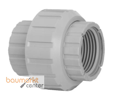 Aliaxis Verschraubung PVC-C 50mm x 1 1/2" IG f.Heisswasser Aliaxis Verschraubung PVC-C 50mm x 1 1/2" IG f.Heisswasser