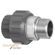 Aliaxis Ü-Verschr. PVC-U/Edelst. BIRXV d 63 x 2 PN 16 AG Aliaxis Ü-Verschr. PVC-U/Edelst. BIRXV d 63 x 2 PN 16 AG