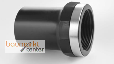 Aliaxis Innengewindemuffen lang GFK-verstaerk. PE100 SDR 11 DBME d 50/1 1/2 Zoll