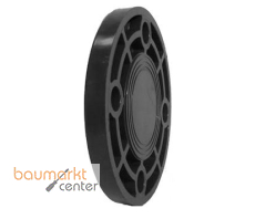 Aliaxis Blindflansch PVC DN 40/ 50mm PN 10 gebohrt nach PN 10