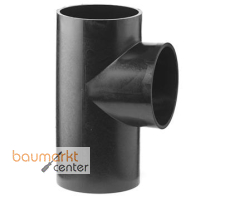 Aliaxis Abzweige f.PE Abfluss d 160/160 88,5Gr. schwarz