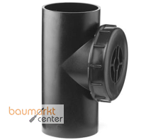 Aliaxis Putzstck f.PE Abfl.d 63/63 88,5 Grad schwarz