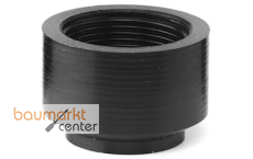 Aliaxis Muffe mit IG f.PE Abfluss d 40/1 1/2" d 40/1 1/4