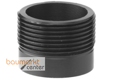 Aliaxis Stutzen mit AG f.PE Abfluss d 40/3/4" d 40/3/4
