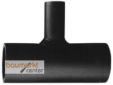 Aliaxis Sattel-T-Stuecke 90 Gr. reduziert PE 100 SDR 17 TWRBE-90 de 125/75