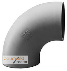 Aliaxis Bogen PP 450mm 90 Grad SDR 17 kurz formgespritzt zum Stumpfschweissen