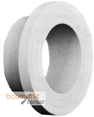 Aliaxis Vorschweissbund PP 160mm SDR 11 kurz gerillt formgespritzt z.Stumpfschweissen