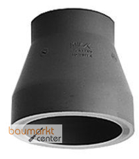 Aliaxis Reduktion PP 90 x 75 mm SDR 17,6 kurz zentr.formgespritzt z.Stumpfschweissen