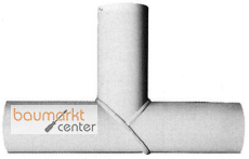 Aliaxis PP-H T-Stck 90 Gr. lang, geschweit SDR 17,6 TWBE-90 d 280