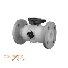 Aliaxis 2-Wege-Kugelhahn PVDF m.Fest- flansch VKDOF/FKM d 32 Aliaxis 2-Wege-Kugelhahn PVDF m.Fest- flansch VKDOF/FKM d 32