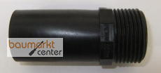 Aliaxis Uebergangsnippel m.Aussengewinde PE 100 kurz KBFE de 90x3 Zoll
