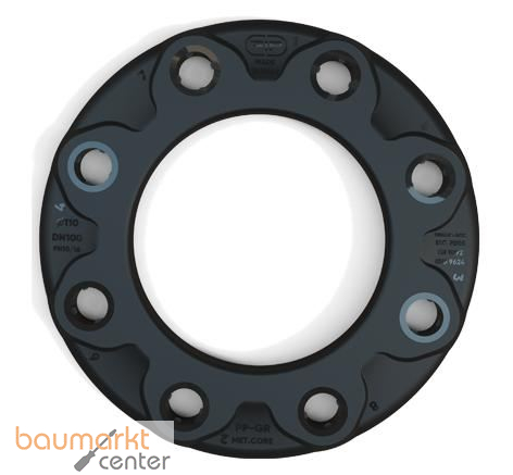 Aliaxis Losflansch PP/Stahl f. Bundbuchse, m. Stahlkern SWODT d 280