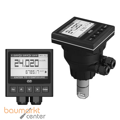 Aliaxis Anzeigegert u. Transmitter, Vor-Ort- Montage, 3/4-Draht, Edelstahl/FKM L0
