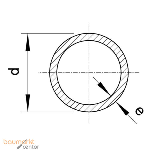 Aliaxis Rohr ABS m.glat.Enden PN 10 d 200 x 13,2 L=5m