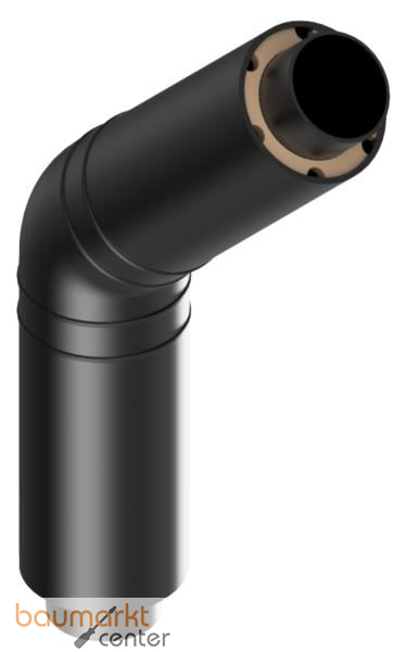 Aliaxis Bogen 45 Gr. Doppelrohr d 315 x 200 d1 315