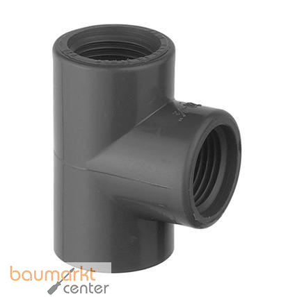 Aliaxis T-Stck PVC-U 90 Gr., R 1 1/4, TI2