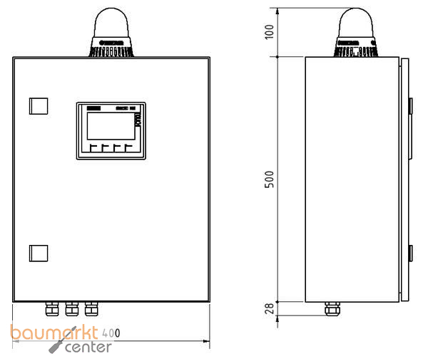 Aliaxis Steuergert AKAL 100.16 Doppelrohr
