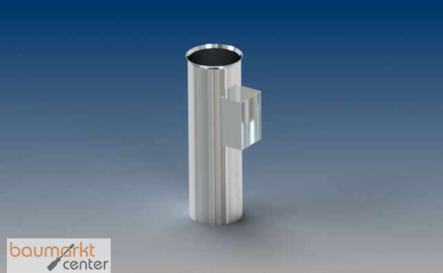 Bertrams Downhill Rohr mit Einwurfschacht