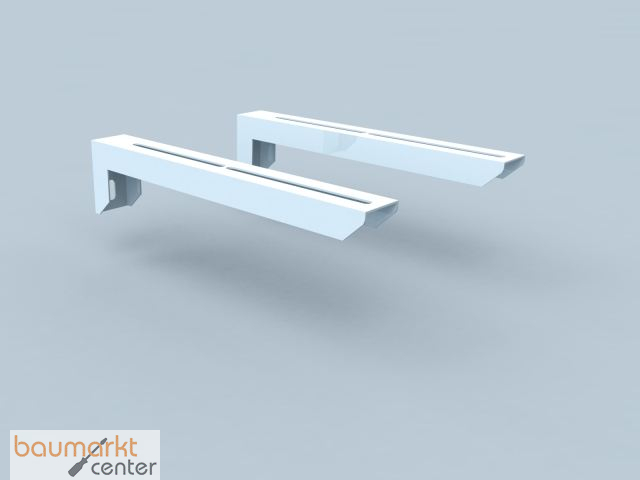 Bertrams Polyline LAS Wandkonsole wei WA 150