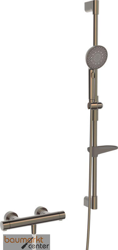 Hansa Brausebatt. m. Brausegarnitur, 3-str.