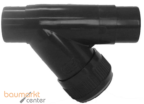 Aliaxis Schmutzfaenger PVC-U RVDV 63mm DN 50 mit Klebestutzen u.FKM-Dichtung