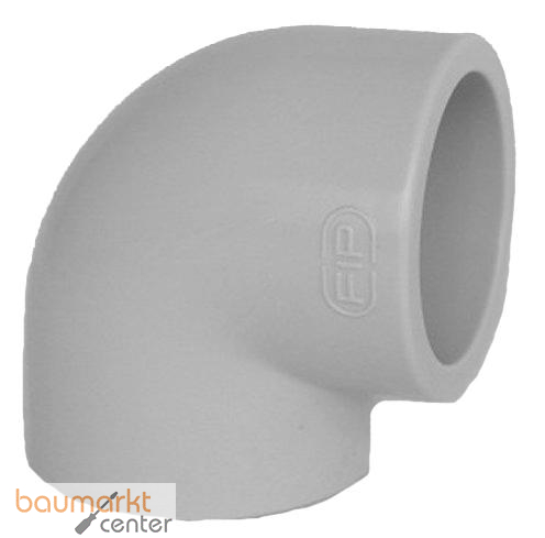 Aliaxis Winkel PP GIM 90 Grad 63mm zum Muffenschweissen